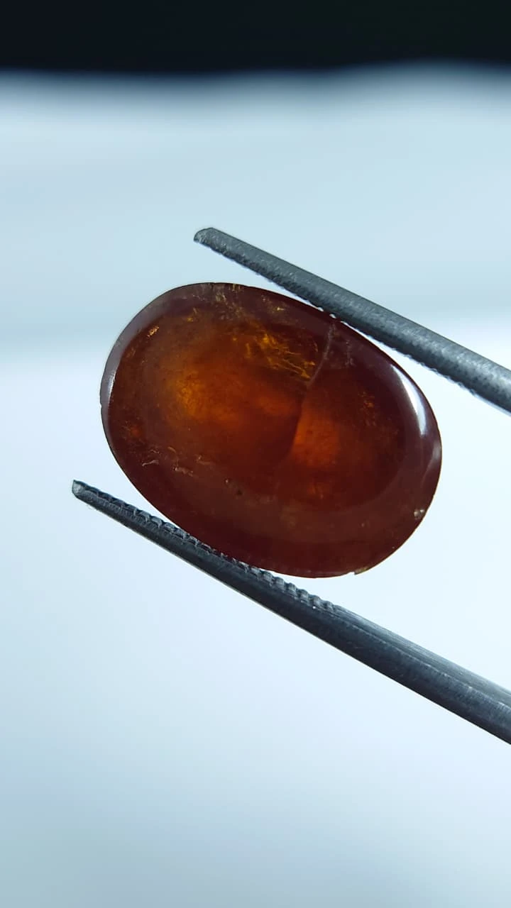 10.3ct Cabochon Faceted Spessartite Garnet from Nigeria — view 4